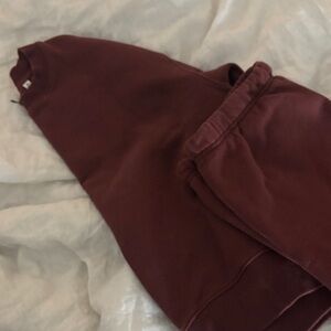 TNA Perfect Fit Maroon Sweatset